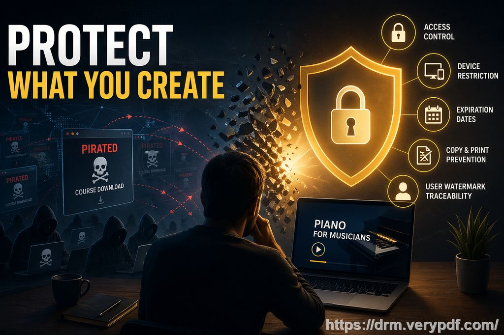 如何在大學課程中安全發放 PDF，防止學生轉傳或列印，保障教學資料不被外流