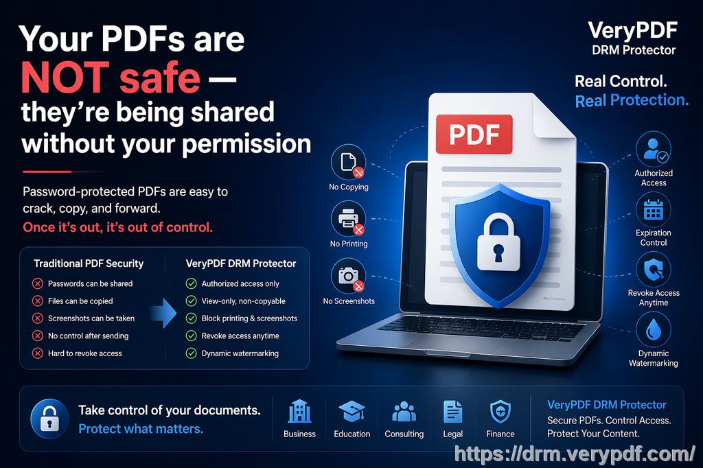 Sichere Kurs-PDFs im Unterricht sch&uuml;tzen: Verhindern Sie Teilen, Drucken und...