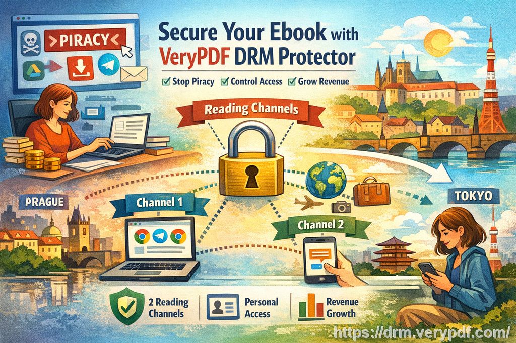 Sicheres Teilen von Vorlesungsunterlagen: PDFs vor Kopieren, Drucken und Piraterie...