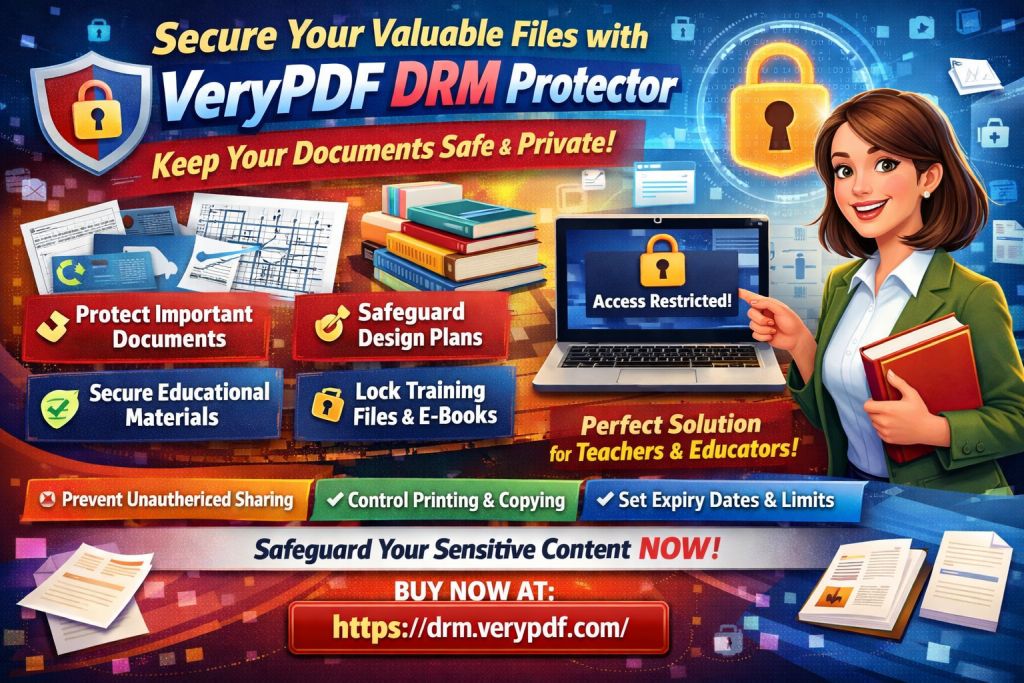 オンライン授業のPDF教材を安全に守る方法：学生の無断共有や印刷・コピーを防ぐ実践ガイド