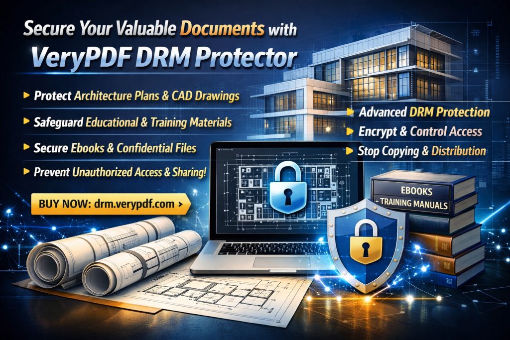 Wie VeryPDF DRM Protector meine Vorlesungen sch&uuml;tzt und PDF-Piraterie...