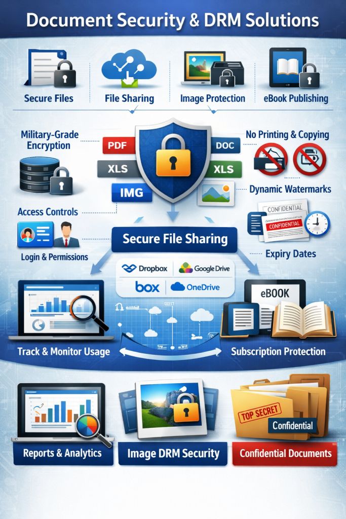 如何用 DRM 保護課程 PDF，防止學生分享作業與竄改講義