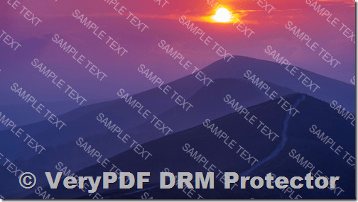 How to Add Tiled Watermark Text to PDF Files Using VeryPDF DRM Protector Web Application