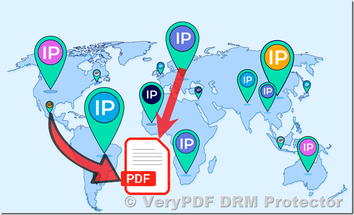 Secure PDFs with Geographic DRM Controls: Enhance PDF Security with DRM Protection, Regional & Location Access Control and Custom Geographic Restrictions. Limit PDF access to specific countries, cities, schools, office buildings, etc.