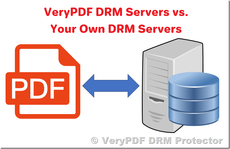 Self-Hosted DRM Solution: Hosting on VeryPDF Servers vs. Your Own Servers - Key Differences, Advantages, and Disadvantages