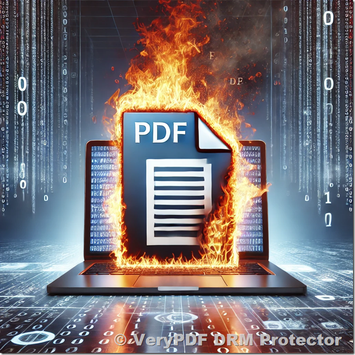 PDF Self-Destruction and Protection: Secure PDF Shredding with DRM Protection - How to Make Self-Destructing PDF files or Burn-After-Reading PDF files Using VeryPDF DRM Protector Online Tool