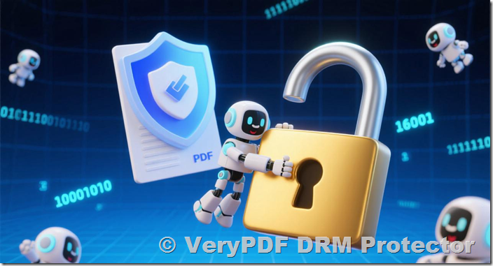 How VeryPDF DRM Protector Secures PDF Files and Enables Controlled Sharing