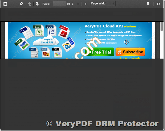 VeryPDF Screen Shield: Protect PDFs by Showing Only Part of Each Page and Prevent Screenshots