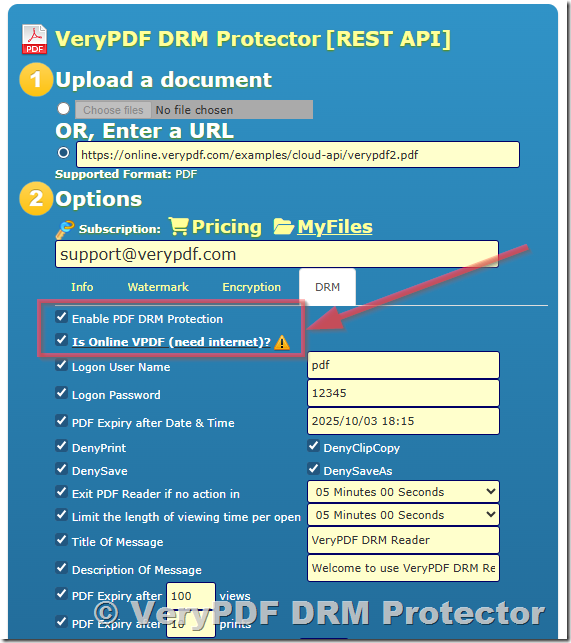How to Protect a PDF File with DRM Options and View PDF File Access Statistics Report