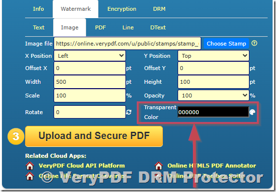 How to Use Image Watermarks, Transparency, and Opacity in VeryPDF DRM Protector How to Use Image Watermarks, Transparency, and Opacity in VeryPDF DRM Protector