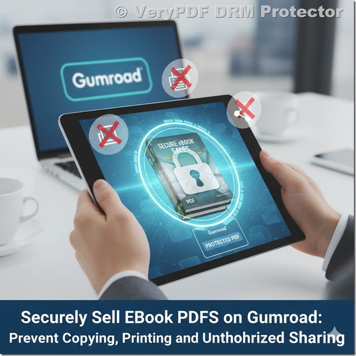 [Solution] Securely Sell eBook PDFs on Gumroad: Prevent Copying, Printing, and Unauthorized Sharing