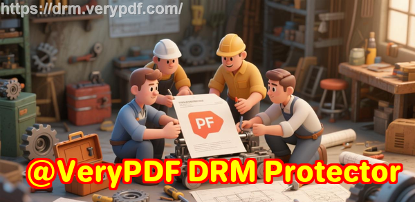 VeryPDF DRM Protector for Publishers Protect E-Books, Articles, and Digital Magazines From Piracy and Unauthorized Sharing VeryPDF DRM Protector for Publishers Protect E-Books, Articles, and Digital Magazines From Piracy and Unauthorized Sharing