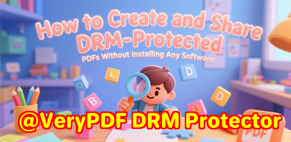 VeryPDF DRM Protector Online Annotation Tool Add Text, Highlights, Callouts, Freehand Notes, and Images to PDFs Without Downloading Software