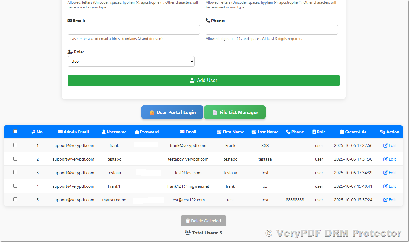 Max Authorized Users Explained: Understanding User Accounts in VeryPDF DRM Protector