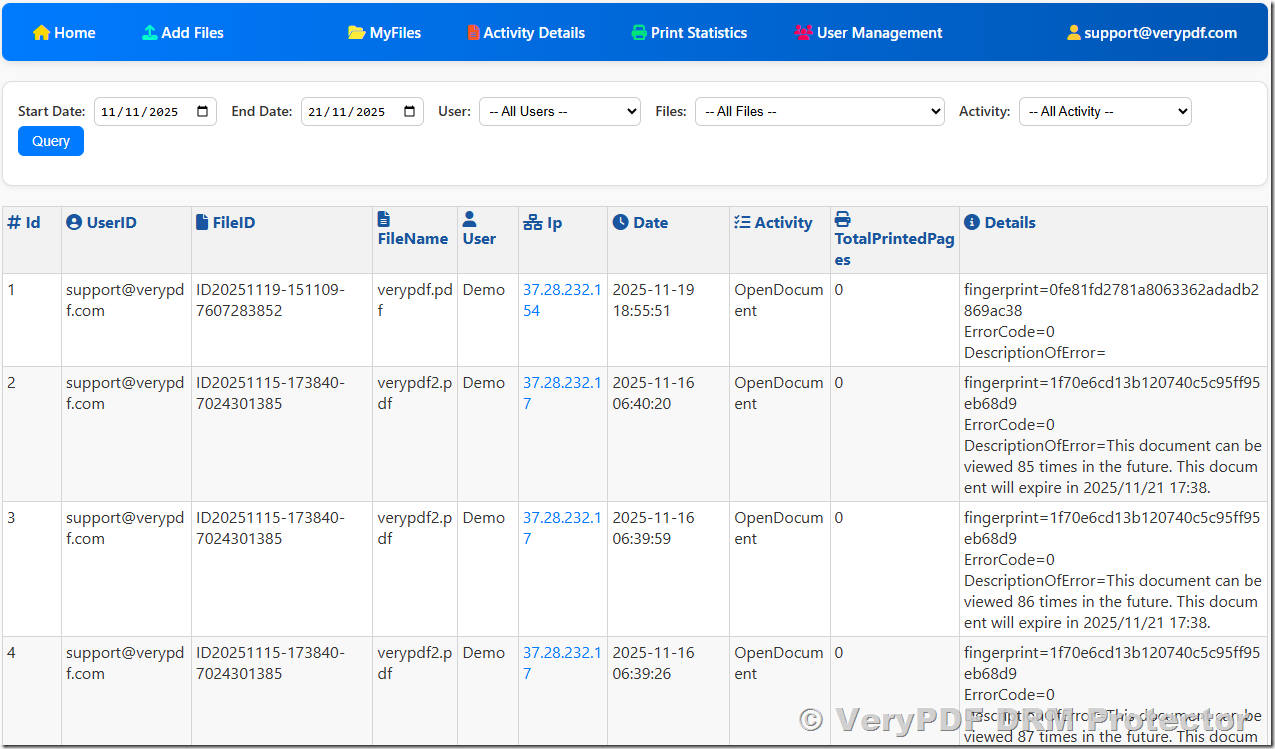 VeryPDF DRM Protector — Detailed Guide to Three Entry Points: Online DRM Protector, Admin Management Panel, and End-User Viewer