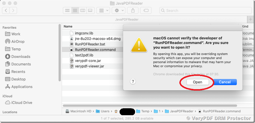 How to Print a DRM-Protected PDF with VeryPDF DRM Protector on macOS