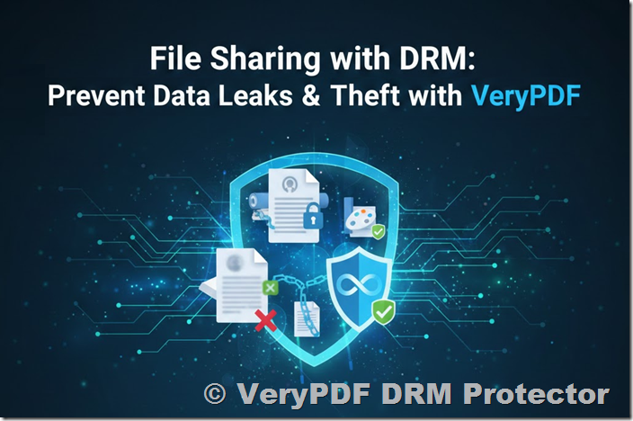 File Sharing with DRM: Prevent Data Leaks & Theft with VeryPDF