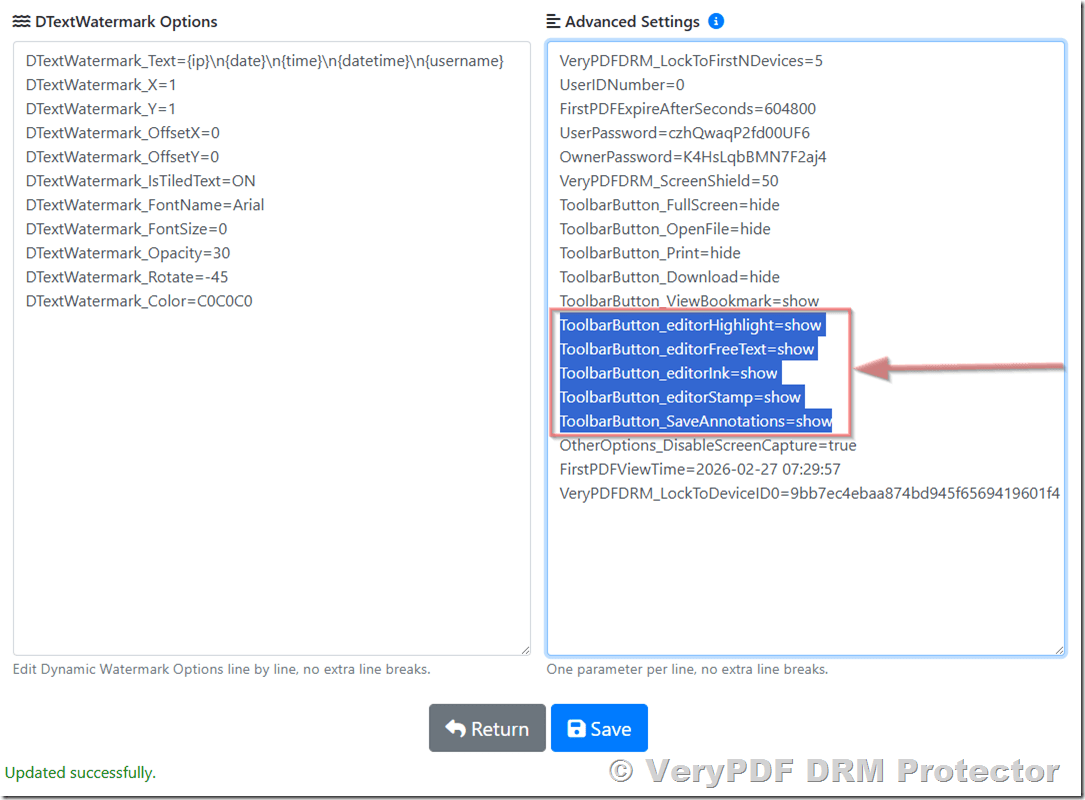 User-Specific DRM-Protected PDF Annotation Solution: Secure PDF Annotation, Highlight, Signature & Stamp for DRM-Protected PDF Documents