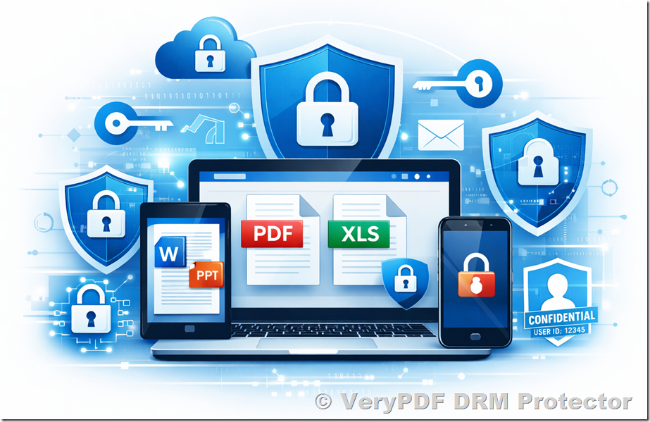 Control Access to Valuable Information at Scale with VeryPDF DRM Protector