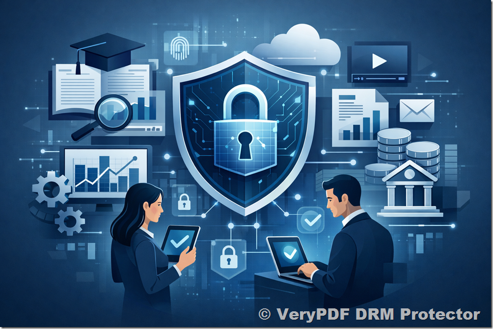 [Solution] VeryPDF DRM Protector: Enterprise DRM for Different Industries