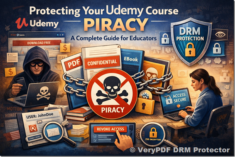 Protecting Your Udemy Course Documents from Piracy: A Complete Guide for Educators