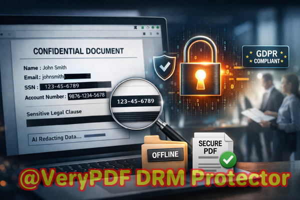 Comparing Nitro PDF and VeryPDF Smart Redact Server Enterprise Security Meets Permanent Data Removal