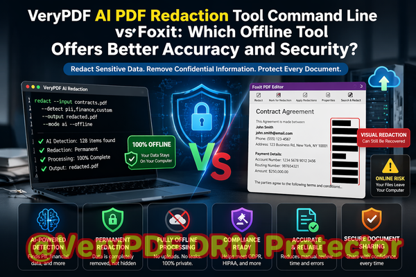 Buy Offline AI PDF Redaction Tool for Auditors to Redact Financial Documents Automatically and Securely