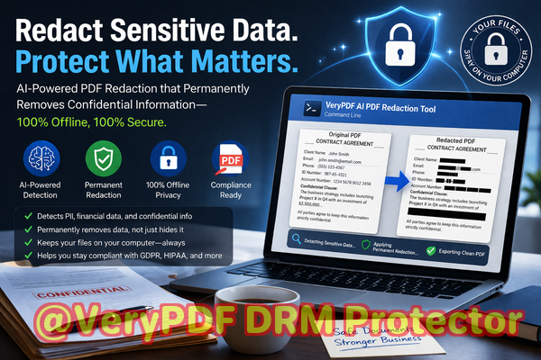 Adobe Acrobat vs VeryPDF Smart Redact Server Why AI and OCR Redaction Makes All the Difference