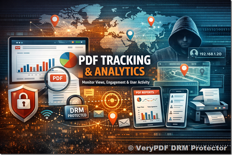 Track PDF Engagement, Views, and User Activity: Complete Guide to VeryPDF DRM Protector Analytics & Secure PDF Tracking Software Track PDF Engagement, Views, and User Activity: Complete Guide to VeryPDF DRM Protector Analytics & Secure PDF Tracking Software