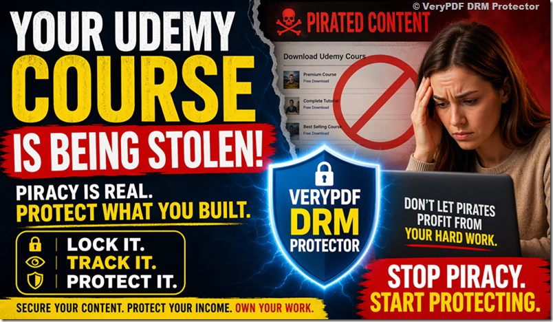 Your Udemy Course Is Being Stolen Right Now &mdash; And Most Creators Only Realize It When It&rsquo;s Too Late