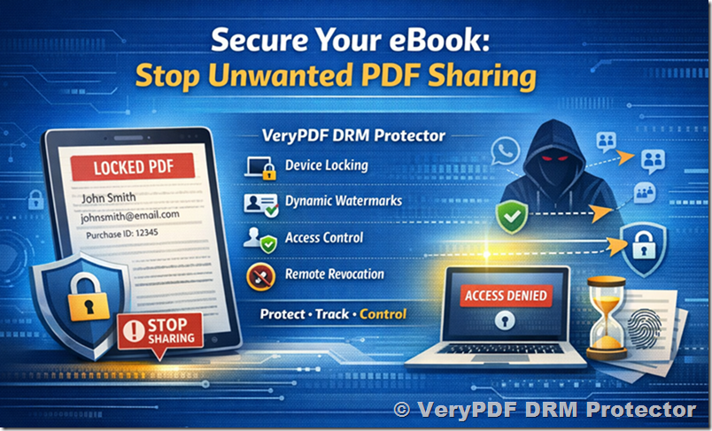 How to Stop People from Sharing Your PDF eBook and Protect Revenue: A Practical, Scalable DRM Strategy for Authors and Publishers