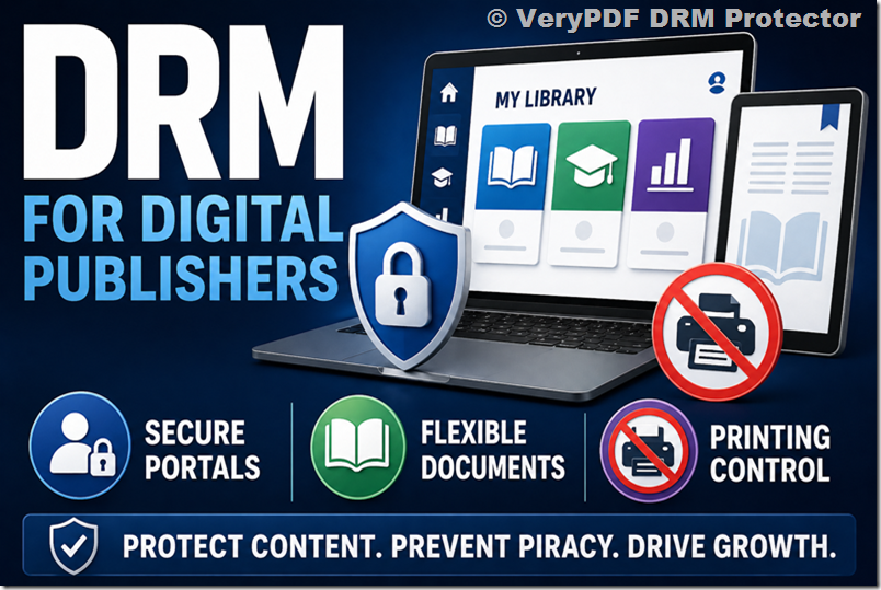 Secure Digital Publishing with DRM: Customer Portals, Document Definition, and Printing Control Explained