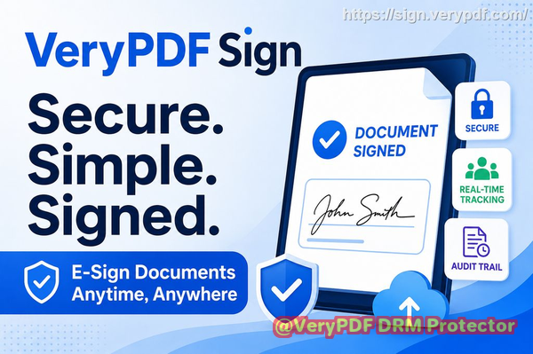 Best Dropbox Sign alternative VeryPDF Sign for business users needing scalable SaaS electronic signature platform with audit trail and workflow automation Best Dropbox Sign alternative VeryPDF Sign for business users needing scalable SaaS electronic signature platform with audit trail and workflow automation
