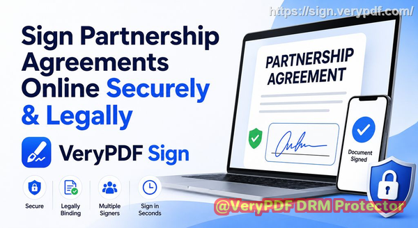 Best SaaS e-signature platform for startups using VeryPDF Sign to replace DocuSign with affordable browser based contract signing