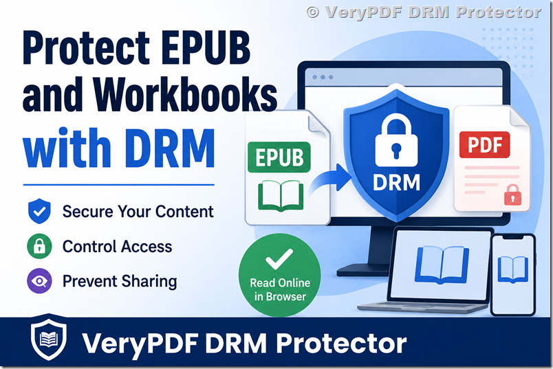 How to protect EPUB ebooks with DRM and let users read online in a browser How to protect EPUB ebooks with DRM and let users read online in a browser