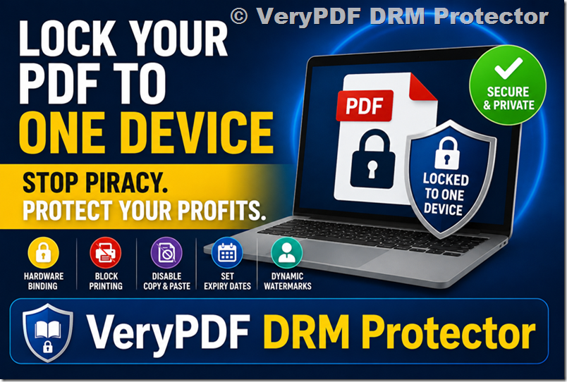 How to Lock a PDF to Only One Computer and Stop eBook Piracy