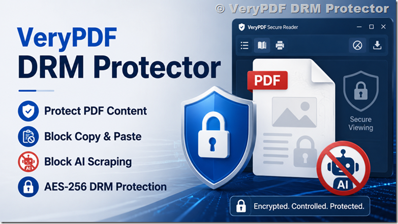 How to stop AI tools from scraping PDF files and protect content from copying and printing