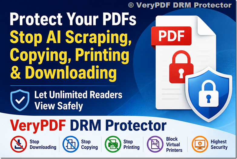 How to Stop AI From Scraping Your PDF eBook While Letting Unlimited Readers View It