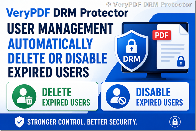 User Management: Auto Delete or Disable Expired Users in DRM Protected PDFs (Why It Matters)