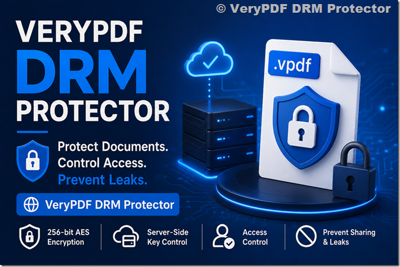 How .vpdf Document Protection Works, 256-bit AES Encryption Security, and Why It Cannot Be Cracked or Opened After Download
