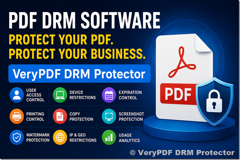 PDF DRM Software: Best PDF DRM for Publishers, Online Courses, eBooks, and Training Materials