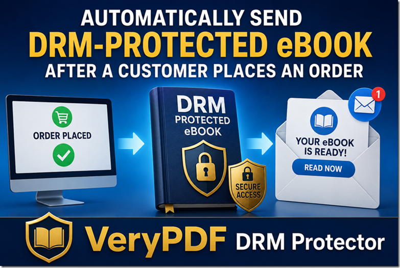How to Automatically Send a DRM-Protected eBook After a Customer Places an Order