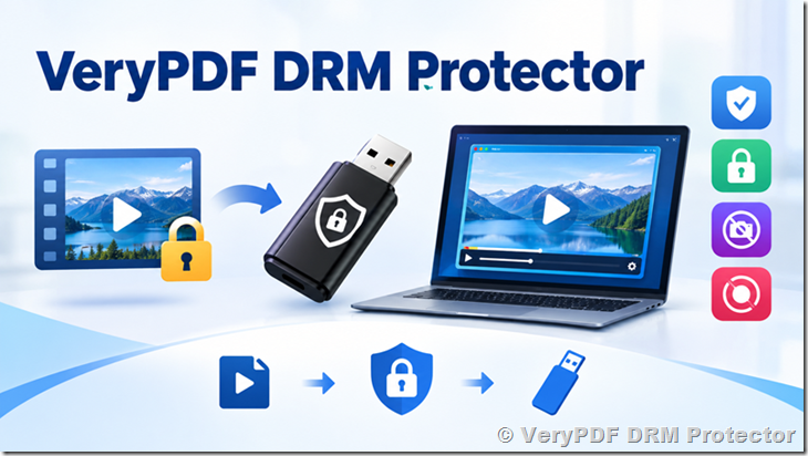 Offline + USB Video DRM Solution for Secure Offline Video Distribution