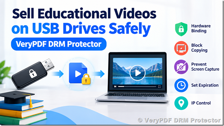 How to Sell Educational Videos on USB Drives Without Allowing Copying