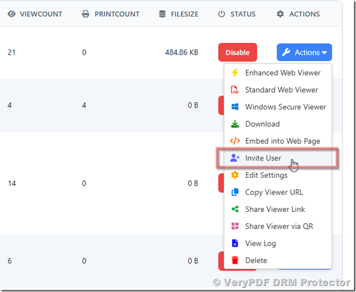 How to Use the Invite User Function to Securely Share PDFs with Expiring Links and Device Limits